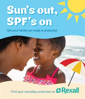 Rexall catalogue in Surrey | Sun Care Specialty Book | 2026-04-10T00:00:00.000Z - 2026-09-03T00:00:00.000Z