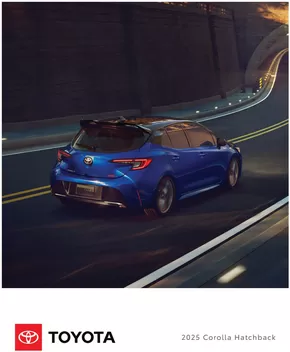 Toyota catalogue in Brandon | Toyota Corolla Hatchback | 2025-02-11T00:00:00.000Z - 2026-02-11T00:00:00.000Z