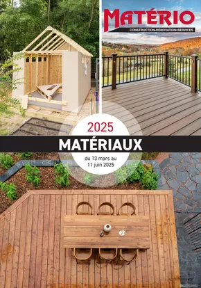 Matério catalogue in Saint-Jérôme | 2025 MATÉRIAUX | 2025-04-17T00:00:00.000Z - 2025-06-11T00:00:00.000Z