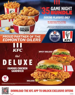 KFC catalogue in Okotoks | KFC FAMOUS CHICKEN SANDWICH | 2025-04-22T00:00:00.000Z - 2025-05-25T00:00:00.000Z