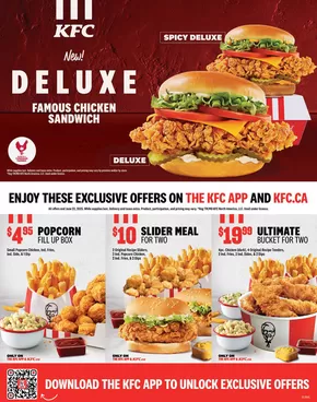 KFC catalogue in Barrie | KFC FAMOUS CHICKEN SANDWICH | 2025-04-22T00:00:00.000Z - 2025-06-22T00:00:00.000Z