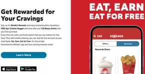 Wendy's catalogue in Barrie | Get Rewarded for Your Cravings | 2025-04-23T00:00:00.000Z - 2025-05-23T00:00:00.000Z