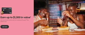 Earn up to $1,300 in value