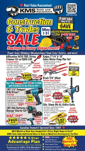 KMS Tools catalogue in Coquitlam | KMS Tools 2505 Flyer May | 2025-05-01T00:00:00.000Z - 2025-05-31T00:00:00.000Z
