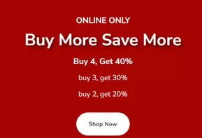 Warehouse One catalogue in Brooks | Buy More Save More Up To 40% Off | 2025-05-02T00:00:00.000Z - 2025-06-02T00:00:00.000Z