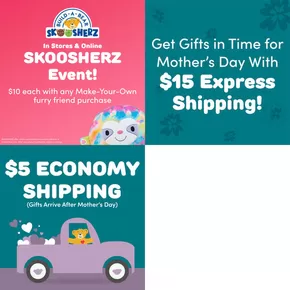 Build a Bear catalogue in Mississauga | Current deals and offers | 2025-05-05T00:00:00.000Z - 2025-06-05T00:00:00.000Z