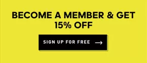 Become a member & get 15% off