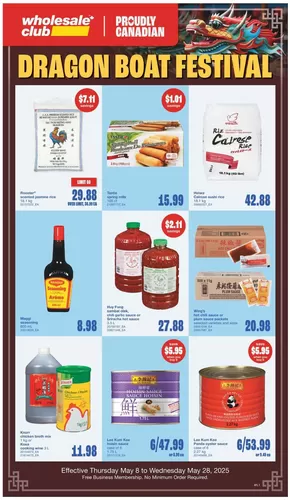 Wholesale Club catalogue in Laval | Exclusive deals for our customers | 2025-05-08T00:00:00.000Z - 2025-05-28T00:00:00.000Z