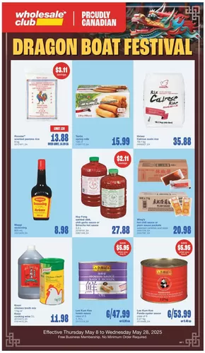 Wholesale Club catalogue in Laval | Top deals and discounts | 2025-05-08T00:00:00.000Z - 2025-05-28T00:00:00.000Z