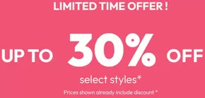 Up To 30% Off