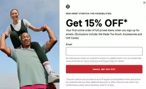 Lululemon catalogue in Toronto | Get 15% Off | 2025-05-15T00:00:00.000Z - 2025-06-16T00:00:00.000Z