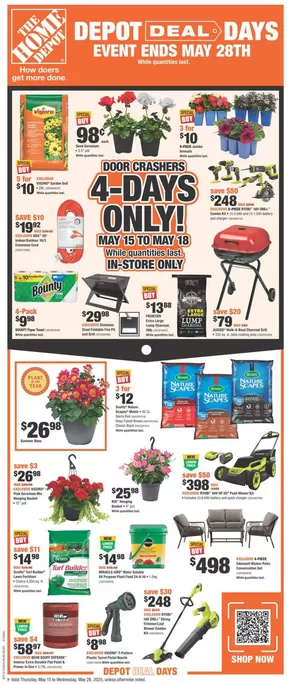 Home Depot catalogue in Spruce Grove | New offers to discover | 2025-05-15T00:00:00.000Z - 2025-05-28T00:00:00.000Z