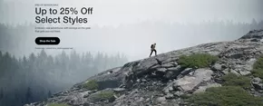 Up to 25% Off Select Styles