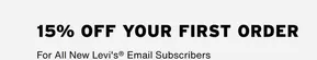 15% Off Your First Order