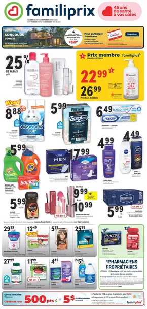Familiprix catalogue in Drummondville | Great offer for all customers | 2025-05-22T00:00:00.000Z - 2025-05-28T00:00:00.000Z
