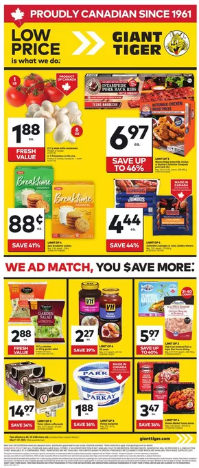 Giant Tiger catalogue in Grande Prairie | Weekly Flyer | 2025-05-21T00:00:00.000Z - 2025-05-27T00:00:00.000Z