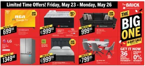 The Brick catalogue in Toronto | Top offers for smart savers | 2025-05-20T00:00:00.000Z - 2025-06-05T00:00:00.000Z
