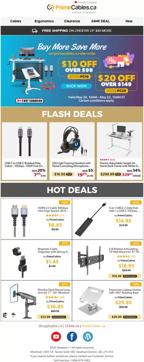 Primecables catalogue in Pembroke | Buy More Save More | 2025-05-21T00:00:00.000Z - 2025-05-23T00:00:00.000Z