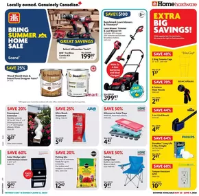 Home Hardware catalogue in Sherbrooke QC | Home Hardware weekly flyer | 2025-05-22T00:00:00.000Z - 2025-06-04T00:00:00.000Z