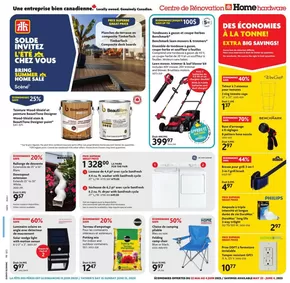 Home Hardware catalogue in Sherbrooke QC | Top deals and discounts | 2025-05-22T00:00:00.000Z - 2025-06-04T00:00:00.000Z