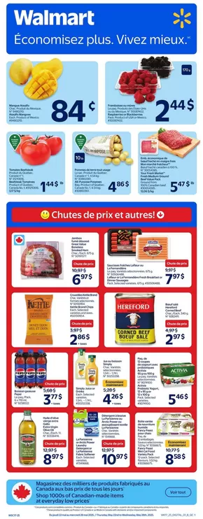 Walmart catalogue in Shawinigan | Great discounts on selected products | 2025-05-22T00:00:00.000Z - 2025-05-29T00:00:00.000Z