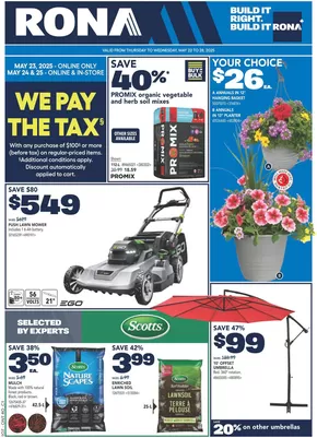Discounts and promotions