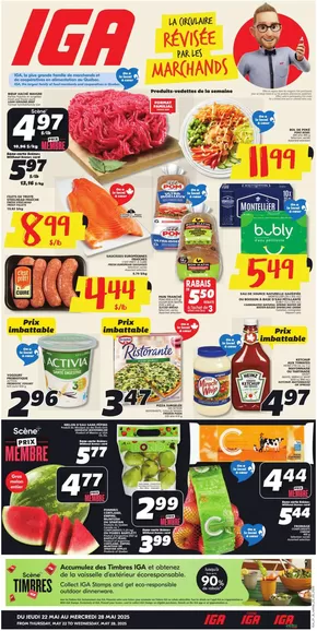 IGA catalogue in Beauharnois | Quebec | 2025-05-22T00:00:00.000Z - 2025-05-28T00:00:00.000Z