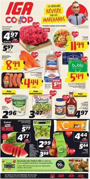 IGA catalogue in Beauharnois | New Brunswick | 2025-05-22T00:00:00.000Z - 2025-05-28T00:00:00.000Z