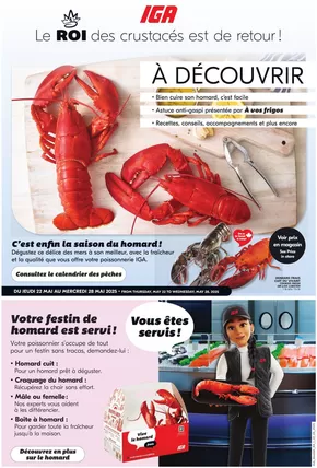 IGA catalogue in Beauharnois | Wide range of offers | 2025-05-22T00:00:00.000Z - 2025-05-28T00:00:00.000Z