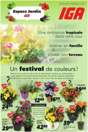 IGA catalogue in Beauharnois | Save now with our deals | 2025-05-22T00:00:00.000Z - 2025-05-28T00:00:00.000Z