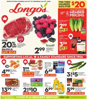 Longo's catalogue in Stouffville | Our best bargains | 2025-05-22T00:00:00.000Z - 2025-05-28T00:00:00.000Z