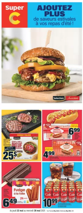 Super C catalogue in Montreal | Our best bargains | 2025-05-22T00:00:00.000Z - 2025-05-28T00:00:00.000Z