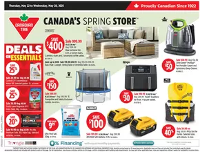 Canadian Tire catalogue in Spruce Grove | Exclusive deals for our customers | 2025-05-22T00:00:00.000Z - 2025-05-28T00:00:00.000Z