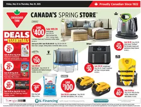 Canadian Tire catalogue in Melville | Current bargains and offers | 2025-05-23T00:00:00.000Z - 2025-05-29T00:00:00.000Z