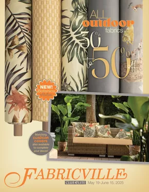 Fabricville catalogue in Halifax | Home Decor Flyer | 2025-05-21T00:00:00.000Z - 2025-06-15T00:00:00.000Z