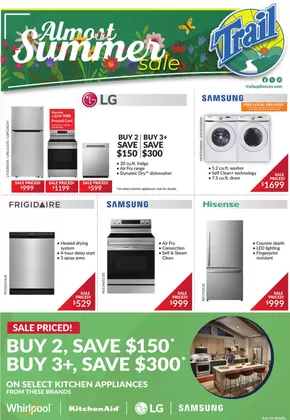 Trail Appliances catalogue in Vancouver | Almost Summer Sale | 2025-05-22T00:00:00.000Z - 2025-05-28T00:00:00.000Z