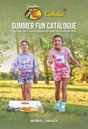 Cabela's catalogue in Regina | Summer Fun Catalogue | 2025-05-22T00:00:00.000Z - 2025-06-18T00:00:00.000Z