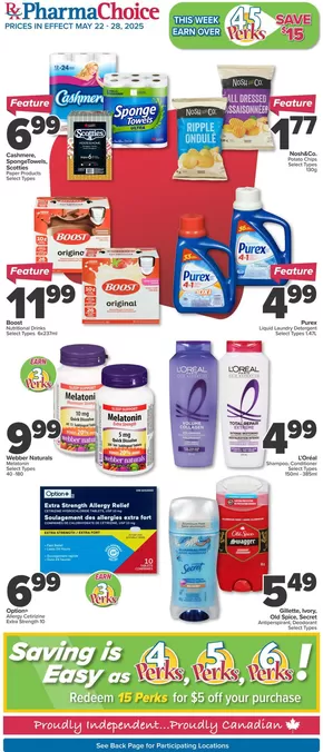 PharmaChoice catalogue in Lockeport | Great offer for bargain hunters | 2025-05-22T00:00:00.000Z - 2025-05-28T00:00:00.000Z