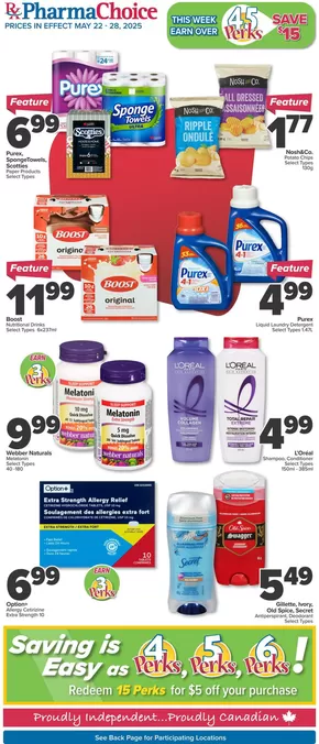 PharmaChoice catalogue in Lockeport | Save now with our deals | 2025-05-22T00:00:00.000Z - 2025-05-28T00:00:00.000Z