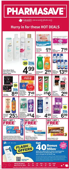 Pharmasave catalogue in Surrey | Pharmasave weekly flyer | 2025-05-23T00:00:00.000Z - 2025-05-29T00:00:00.000Z