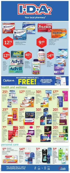 IDA Pharmacy catalogue in Surrey | Amazing Discounts | 2025-05-23T00:00:00.000Z - 2025-06-26T00:00:00.000Z