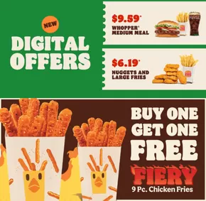 Burger King catalogue in Sainte-Thérèse | Deals on meals and more! | 2025-05-23T00:00:00.000Z - 2025-06-06T00:00:00.000Z