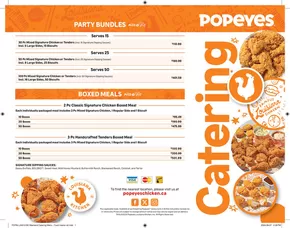 Popeyes catalogue in Kamloops | PARTY BUNDLES | 2025-05-23T00:00:00.000Z - 2025-06-23T00:00:00.000Z