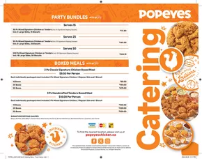 Popeyes catalogue in Medicine Hat | PARTY BUNDLES | 2025-05-23T00:00:00.000Z - 2025-06-23T00:00:00.000Z