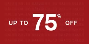 Up To 75% Off
