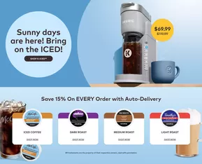 Keurig catalogue in Montréal-Est | Current deals and offers | 2025-05-23T00:00:00.000Z - 2025-06-06T00:00:00.000Z