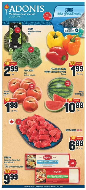 Marché Adonis catalogue in Gatineau | Our best deals for you | 2025-05-22T00:00:00.000Z - 2025-05-28T00:00:00.000Z