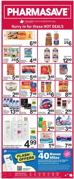 Pharmasave catalogue in Surrey | Great discounts on selected products | 2025-05-23T00:00:00.000Z - 2025-05-29T00:00:00.000Z