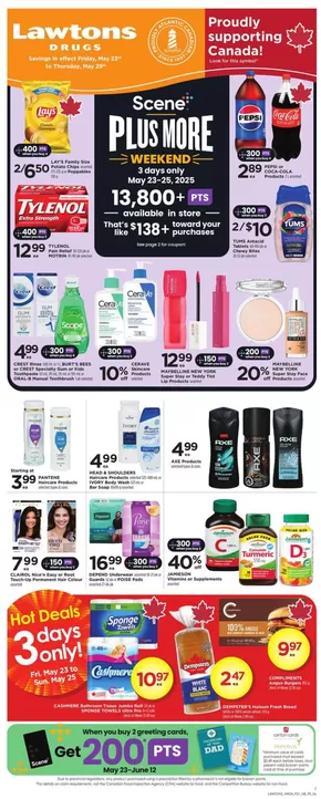 Lawtons Drugs catalogue in Lockeport | Weekly Ad | 2025-05-23T00:00:00.000Z - 2025-05-29T00:00:00.000Z