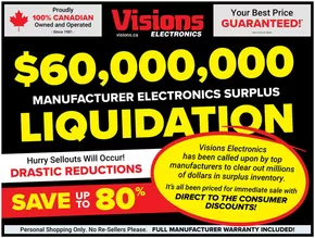 Visions Electronics catalogue in Grande Prairie | Flyer | 2025-05-23T00:00:00.000Z - 2025-05-29T00:00:00.000Z